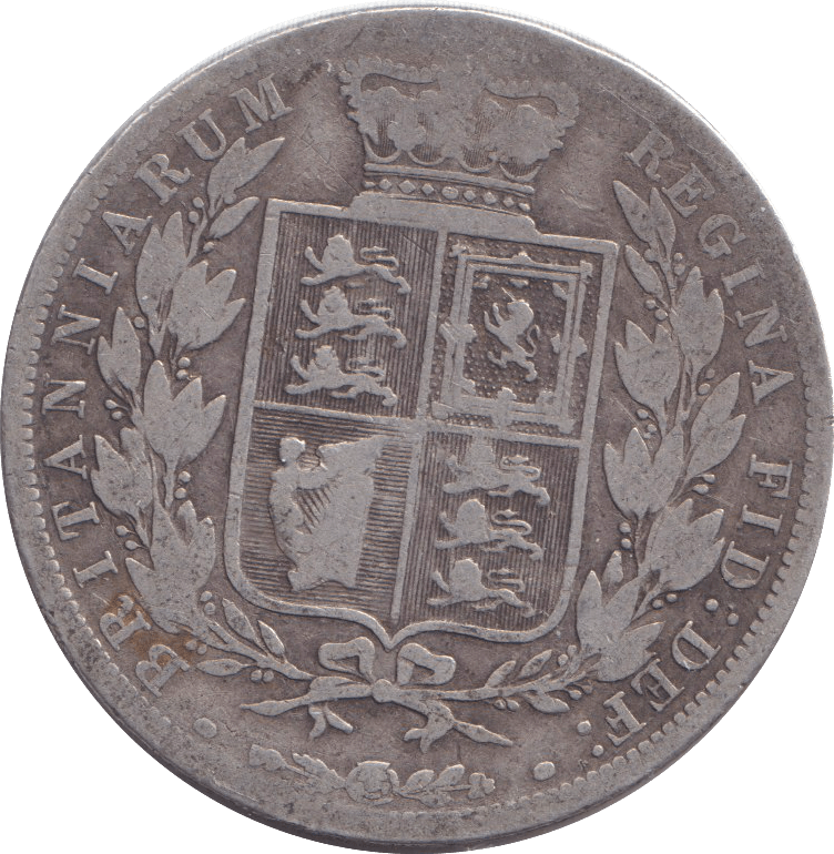 1884 HALFCROWN ( NF ) 3 - HALFCROWN - Cambridgeshire Coins