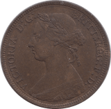1884 HALFPENNY ( EF ) - Halfpenny - Cambridgeshire Coins