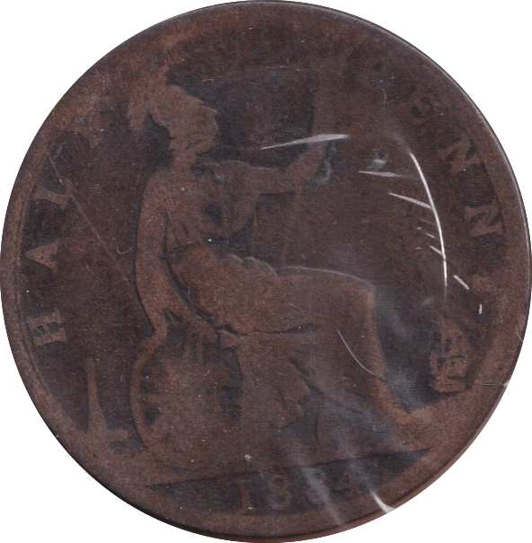 1884 HALFPENNY ( NF ) - HALFPENNY - Cambridgeshire Coins