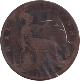 1884 HALFPENNY ( NF ) - HALFPENNY - Cambridgeshire Coins