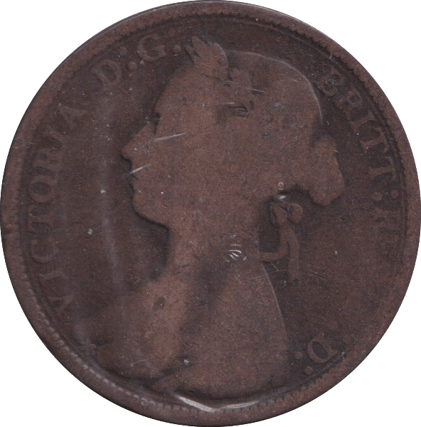 1884 HALFPENNY ( NF ) - HALFPENNY - Cambridgeshire Coins