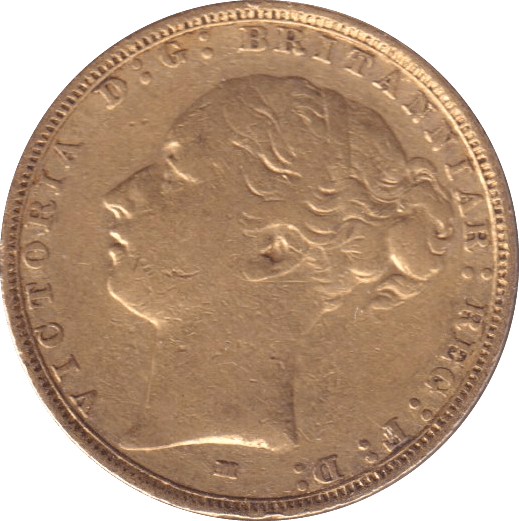 1884 M GOLD SOVEREIGN ( FINE ) - SOVEREIGN - Cambridgeshire Coins