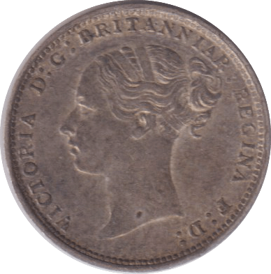 1884 MAUNDY THREEPENCE ( EF ) - MAUNDY THREEPENCE - Cambridgeshire Coins