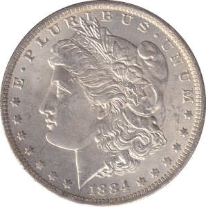 1884 ONE DOLLAR USA NEW ORLEANS MINT - WORLD COINS - Cambridgeshire Coins