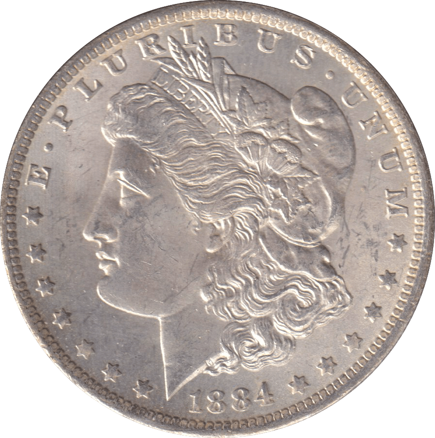 1884 ONE DOLLAR USA NEW ORLEANS MINT - WORLD COINS - Cambridgeshire Coins