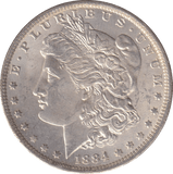 1884 ONE DOLLAR USA NEW ORLEANS MINT - WORLD COINS - Cambridgeshire Coins