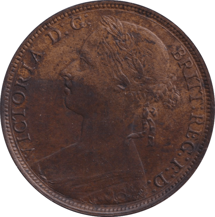 1884 PENNY ( AUNC ) - PENNY - Cambridgeshire Coins