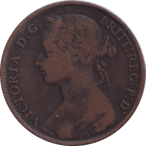 1884 PENNY ( FINE ) - PENNY - Cambridgeshire Coins