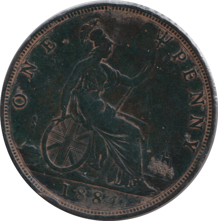 1884 PENNY ( GF ) - PENNY - Cambridgeshire Coins