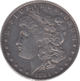 1884 PHILADELPHIA MORGAN DOLLAR - WORLD COINS - Cambridgeshire Coins