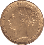 1884 S GOLD SOVEREIGN ( GVF ) - SOVEREIGN - Cambridgeshire Coins