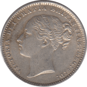 1884 SHILLING ( EF ) - SHILLING - Cambridgeshire Coins