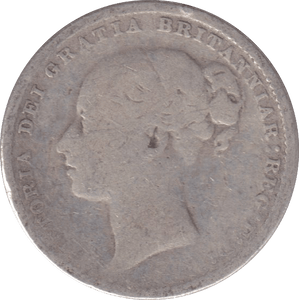 1884 SHILLING ( FINE ) - Shilling - Cambridgeshire Coins