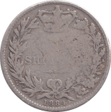 1884 SHILLING ( FINE ) - Shilling - Cambridgeshire Coins