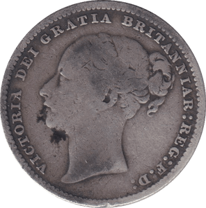 1884 SHILLING ( FINE ) - SHILLING - Cambridgeshire Coins
