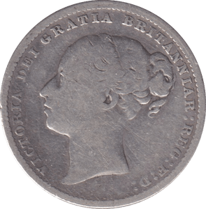 1884 SHILLING ( FINE ) - Shilling - Cambridgeshire Coins