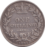 1884 SHILLING ( GF ) 2 - SHILLING - Cambridgeshire Coins