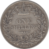 1884 SHILLING ( GF ) - SHILLING - Cambridgeshire Coins