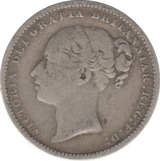 1884 SHILLING ( GF ) - SHILLING - Cambridgeshire Coins