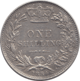 1884 SHILLING ( GVF ) - SHILLING - Cambridgeshire Coins