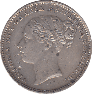 1884 SHILLING ( GVF ) - SHILLING - Cambridgeshire Coins