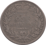 1884 SHILLING ( NF ) - Shilling - Cambridgeshire Coins