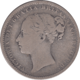 1884 SHILLING ( NF ) - SHILLING - Cambridgeshire Coins