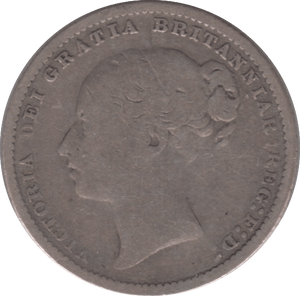 1884 SHILLING ( NF ) - Shilling - Cambridgeshire Coins