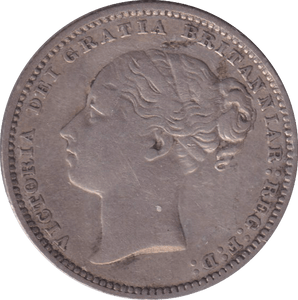 1884 SHILLING ( VF ) 1 - SHILLING - Cambridgeshire Coins