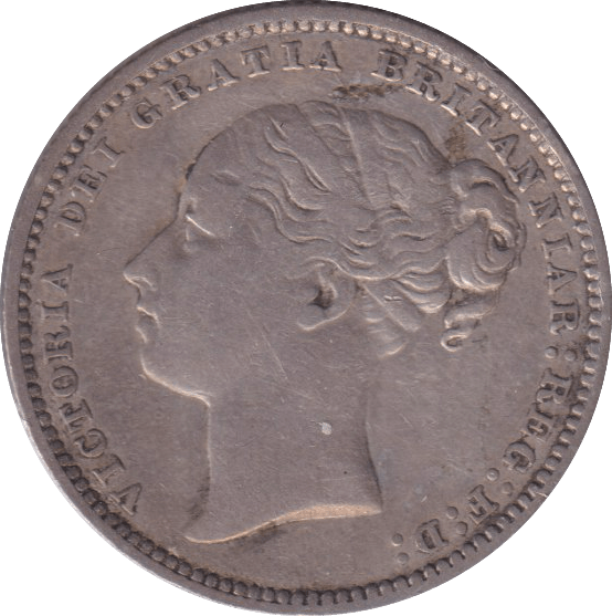 1884 SHILLING ( VF ) 1 - SHILLING - Cambridgeshire Coins