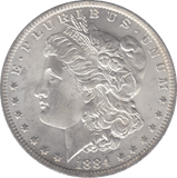 1884 SILVER DOLLAR USA - SILVER WORLD COINS - Cambridgeshire Coins