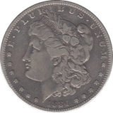 1884 SILVER MORGAN DOLLAR SAN FRANCISCO MINT - SILVER WORLD COINS - Cambridgeshire Coins