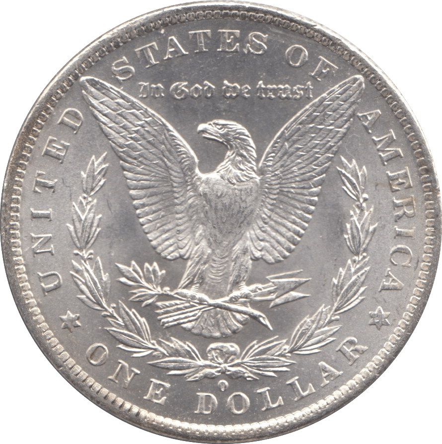 1884 SILVER MORGAN DOLLAR USA NEW ORLEANS MINT - SILVER WORLD COINS - Cambridgeshire Coins