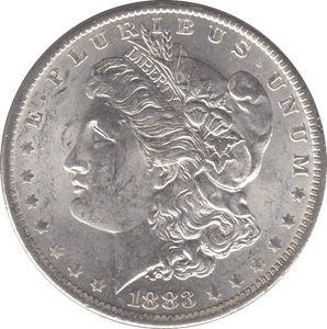 1884 SILVER MORGAN DOLLAR USA NEW ORLEANS MINT - SILVER WORLD COINS - Cambridgeshire Coins