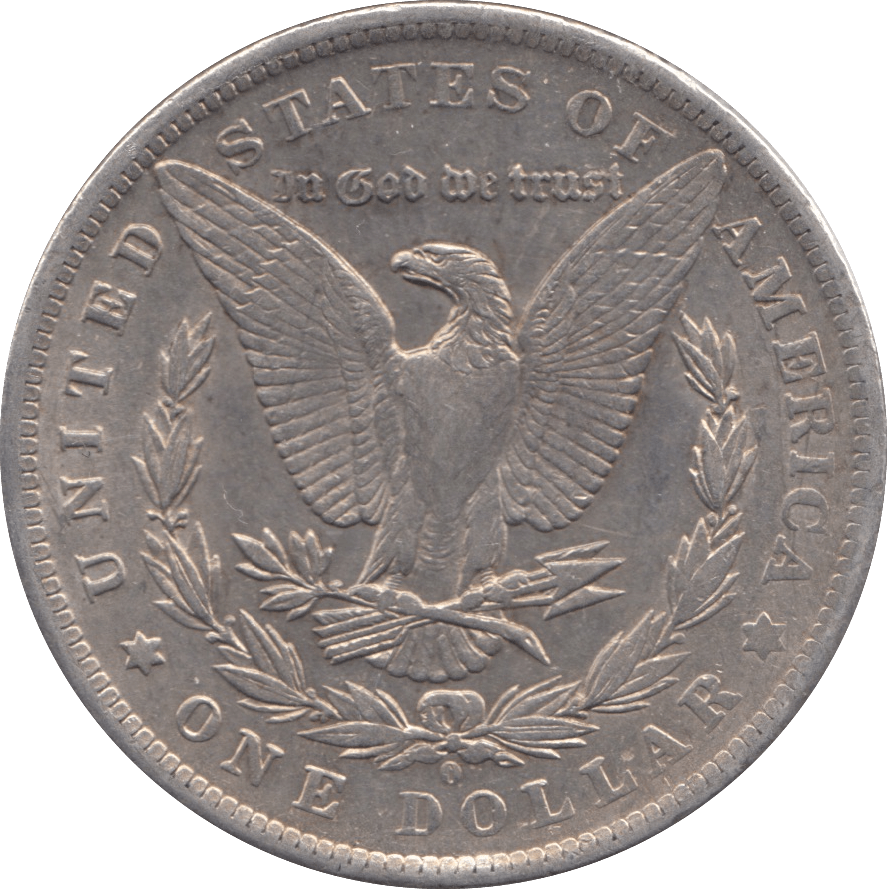 1884 SILVER MORGAN DOLLAR USA NEW ORLEANS MINT - SILVER WORLD COINS - Cambridgeshire Coins