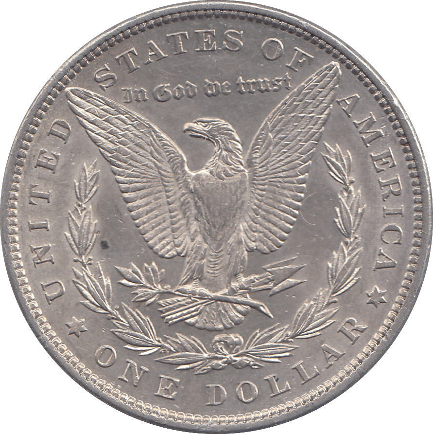 1884 SILVER MORGAN DOLLAR USA PHILADELPHIA MINT - SILVER WORLD COINS - Cambridgeshire Coins
