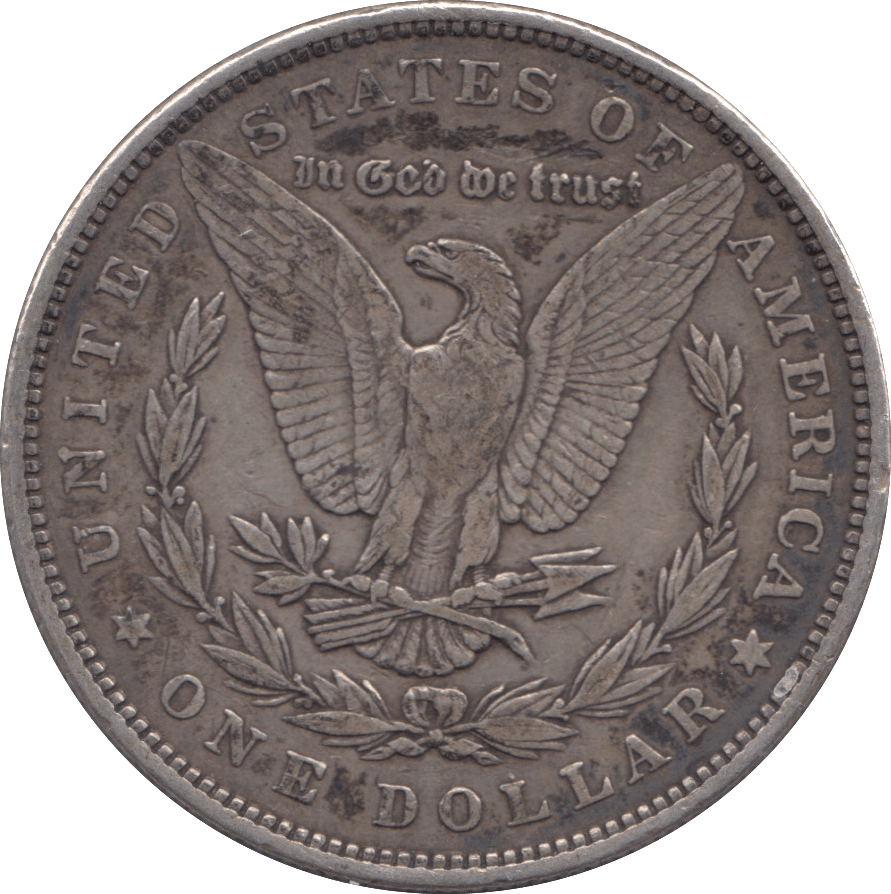 1884 SILVER MORGAN DOLLAR USA PHILADELPHIA MINT - SILVER WORLD COINS - Cambridgeshire Coins