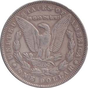 1884 SILVER MORGAN DOLLAR USA - SILVER WORLD COINS - Cambridgeshire Coins