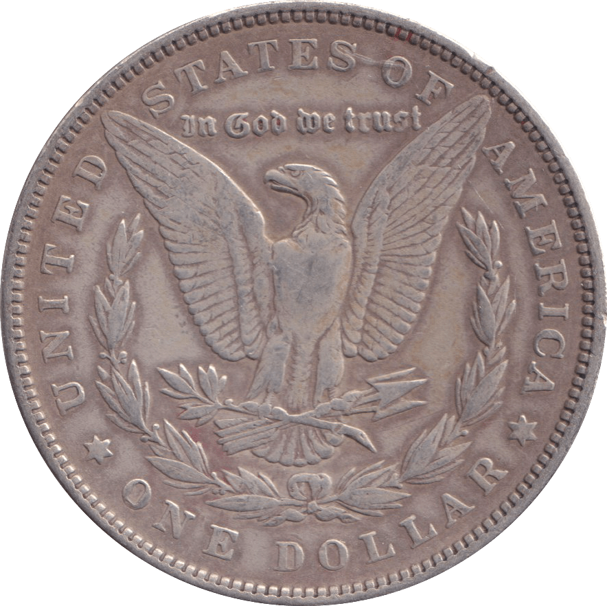 1884 SILVER MORGAN DOLLAR USA - SILVER WORLD COINS - Cambridgeshire Coins