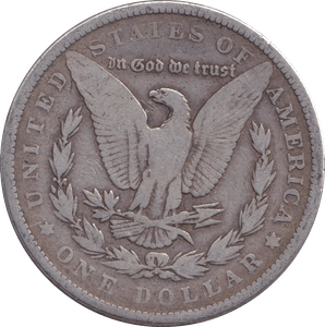 1884 SILVER MORGAN DOLLAR USA - SILVER WORLD COINS - Cambridgeshire Coins