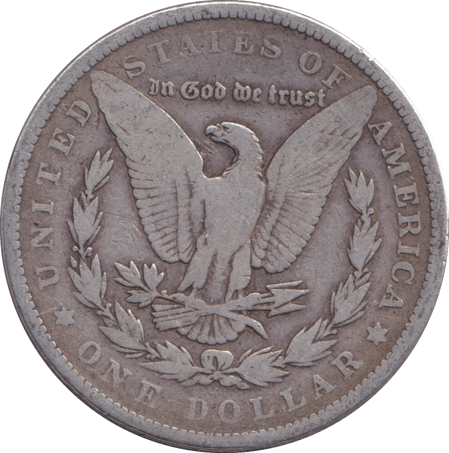 1884 SILVER MORGAN DOLLAR USA - SILVER WORLD COINS - Cambridgeshire Coins