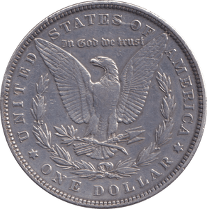 1884 SILVER MORGAN DOLLAR USA - SILVER WORLD COINS - Cambridgeshire Coins