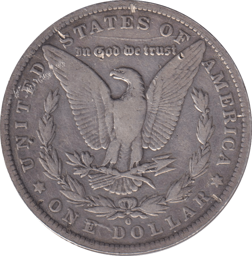 1884 SILVER MORGAN DOLLAR USA - SILVER WORLD COINS - Cambridgeshire Coins