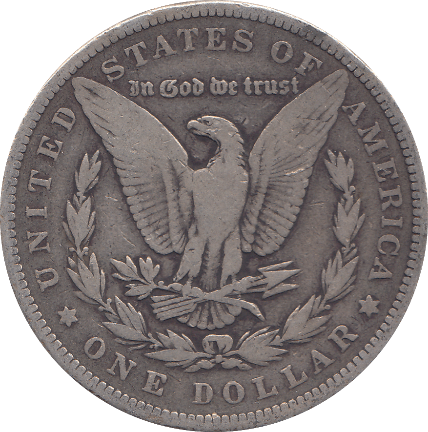 1884 SILVER MORGAN DOLLAR USA - SILVER WORLD COINS - Cambridgeshire Coins