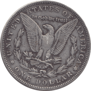 1884 SILVER MORGAN DOLLAR - SILVER WORLD COINS - Cambridgeshire Coins