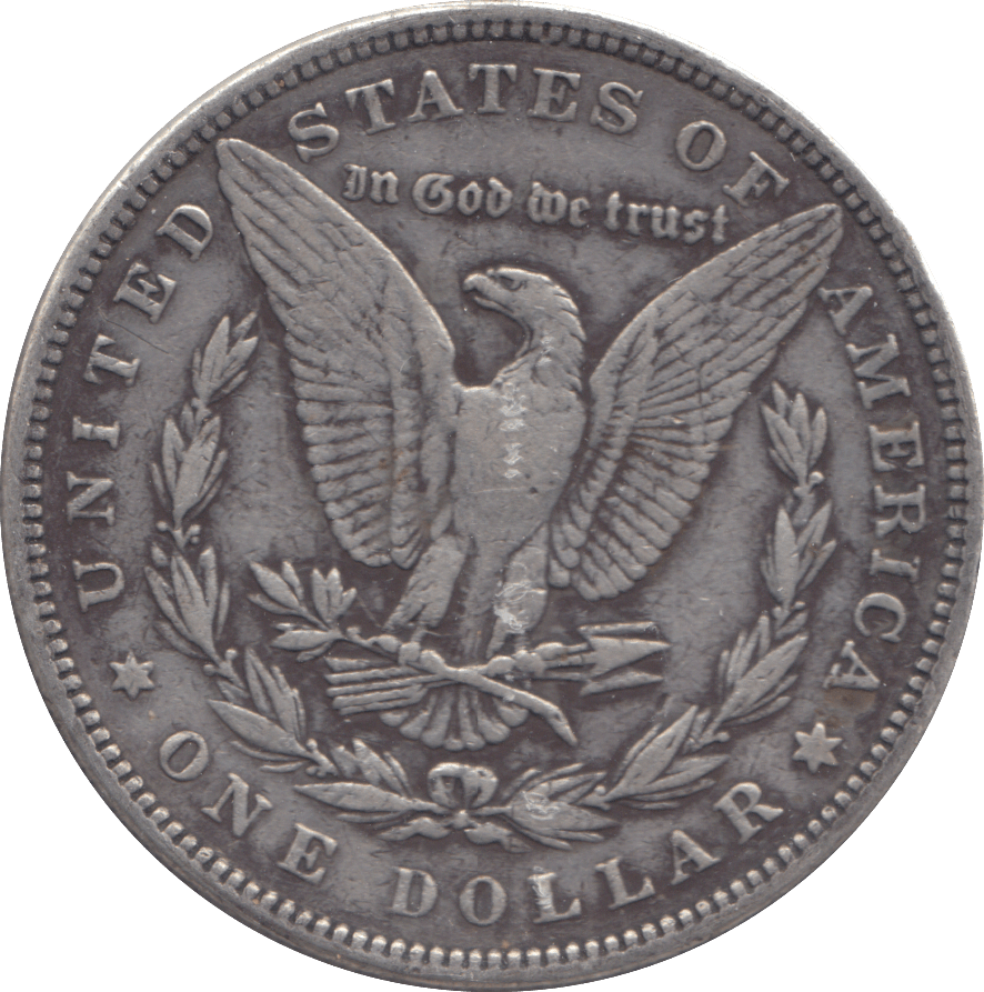 1884 SILVER MORGAN DOLLAR - SILVER WORLD COINS - Cambridgeshire Coins