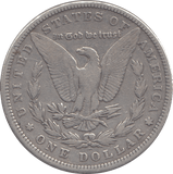 1884 SILVER ONE MORGAN DOLLAR USA - SILVER WORLD COINS - Cambridgeshire Coins