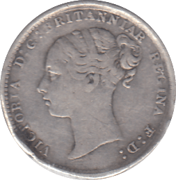 1884 SILVER THREEPENCE ( GF ) - THREEPENCE - Cambridgeshire Coins
