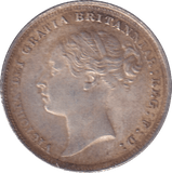 1884 SIXPENCE ( VF ) - SIXPENCE - Cambridgeshire Coins