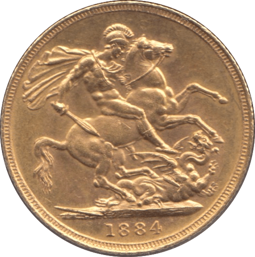 1884 SOVEREIGN ( UNC ) - SOVEREIGN - Cambridgeshire Coins